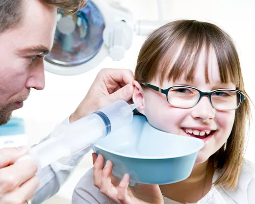tapon de cerumen nina